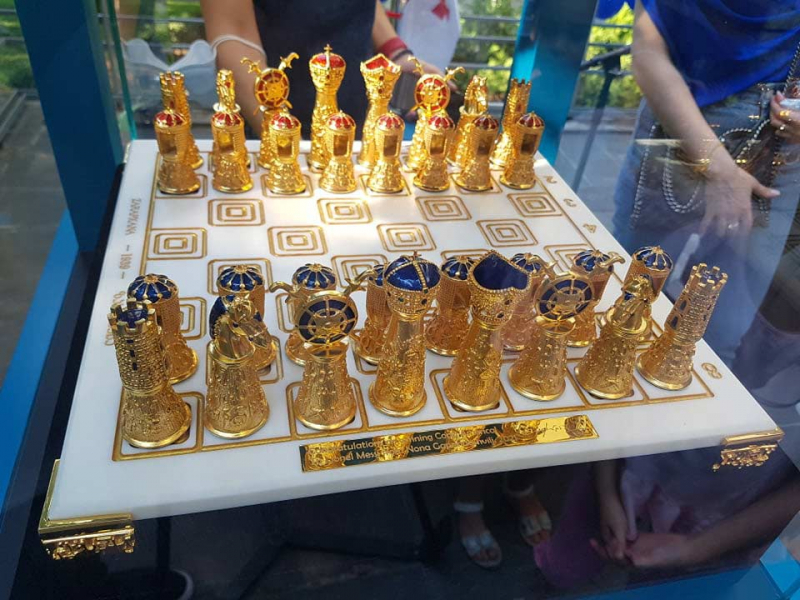 Грузинская шахматистка Нона Гаприндашвили подарит Лионелю Месси золотые шахматы