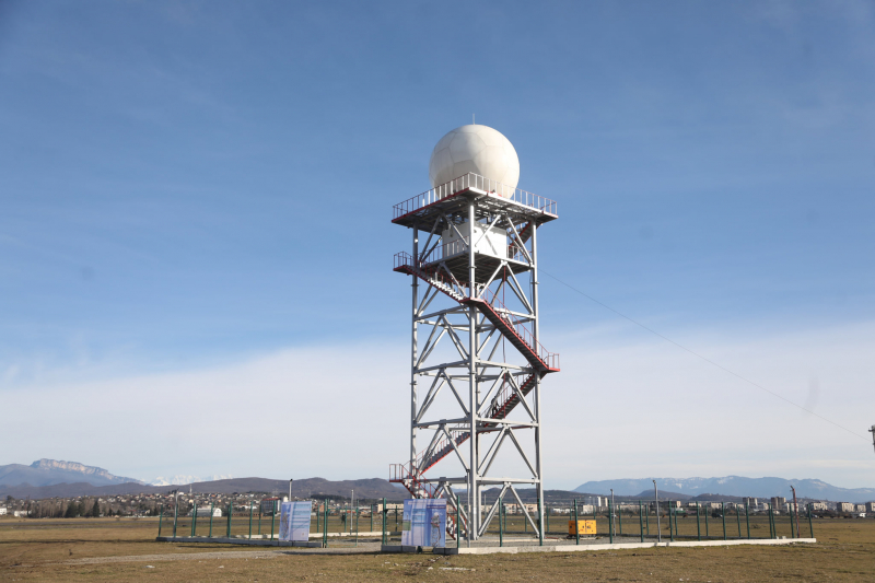 В пригороде Тбилиси установили новый метеорологический радар