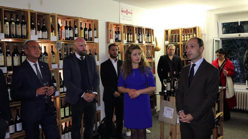 В Цюрихе открылась галерея грузинского вина