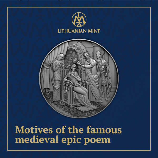 В Литве выпустили монету, посвященную поэме Руставели 