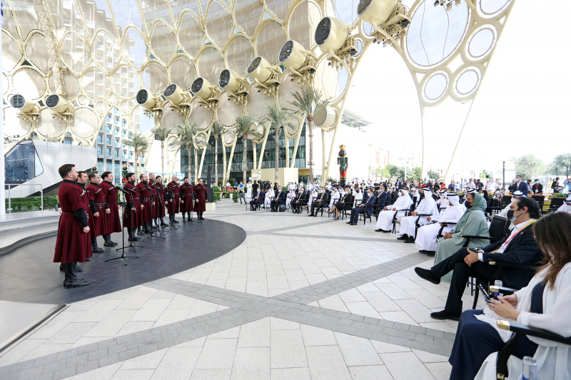 На международной выставке Expo 2020 Dubai отмечают Национальный день Грузии