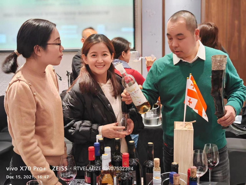 Презентации грузинских вин проходят в крупнейших городах Китая