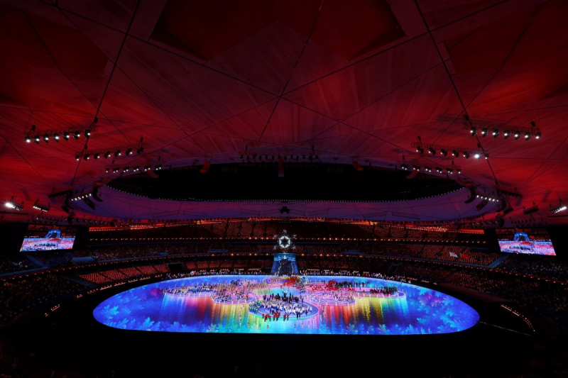 Церемония закрытия XXIV зимних Олимпийских игр прошла в Пекине
