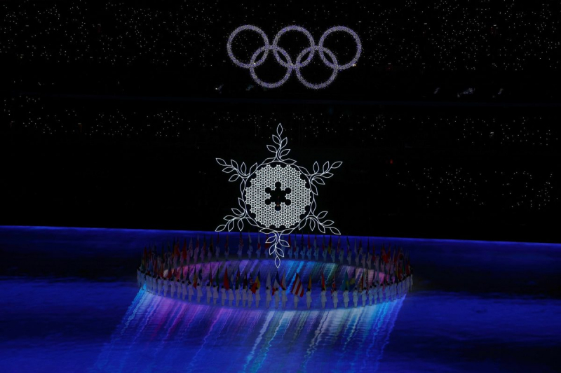 Церемония закрытия XXIV зимних Олимпийских игр прошла в Пекине