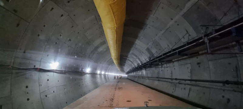 Минрегионразвития отчиталось о ходе строительства тоннеля на границе с РФ