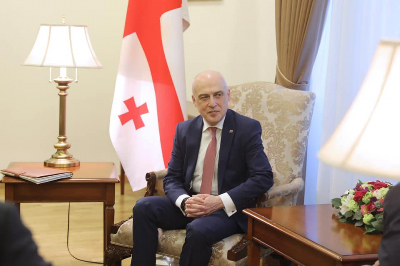 Залкалиани пожелал Дарчиашвили удачи на посту главы МИД Грузии