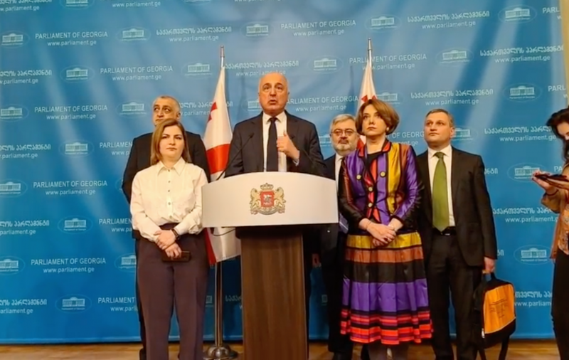 Депутаты «Лело» вызывают премьера Грузии на разговор о санкциях