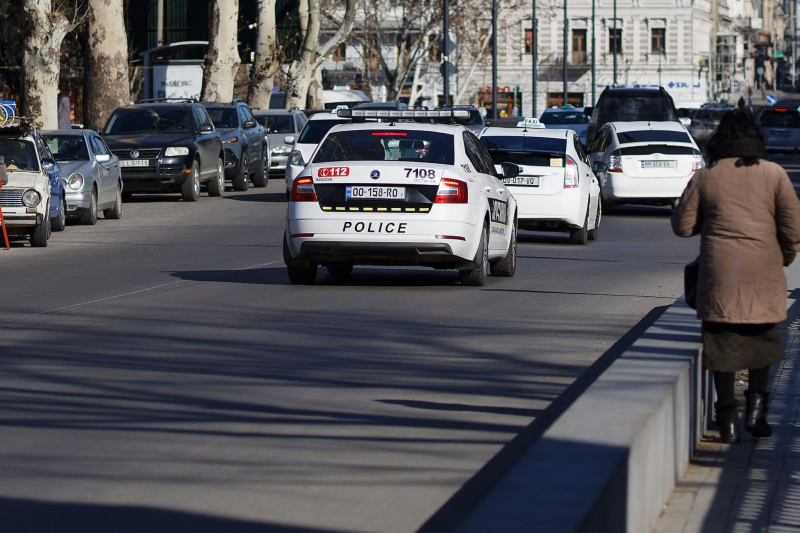 Полицейская спецоперация проходит в Тбилиси