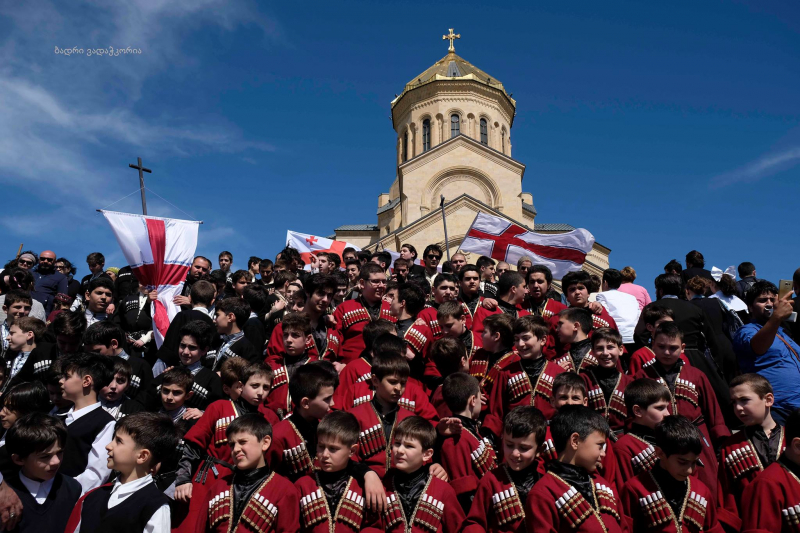 В Грузии отмечают день памяти апостола Андрея Первозванного
