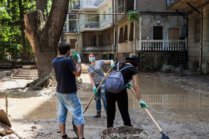 Прошло семь лет со дня разрушительного наводнения в Тбилиси. ФОТО.