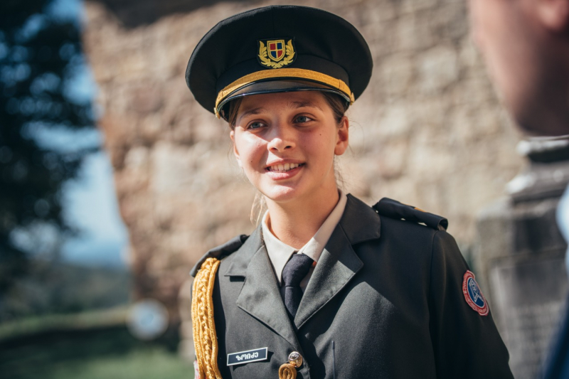 В Кутаиси отпраздновали 12-летние Кадетского военного лицея имени Георгия Квинитадзе