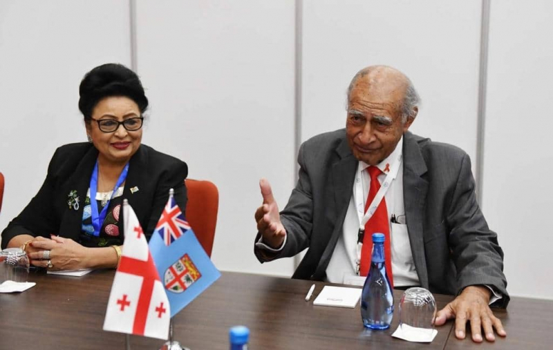 Главы парламентов Фиджи, Сейшел, Гайаны и Танзании выразили поддержку суверенитету Грузии