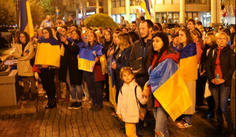 В Тбилиси и Батуми прошли акции #DefendingUkraine