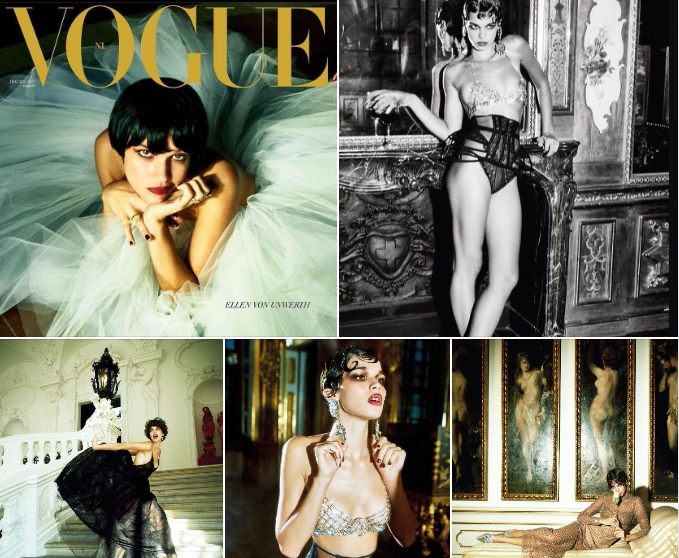 Грузинская модель Матильда Гварлиани — на обложке Vogue