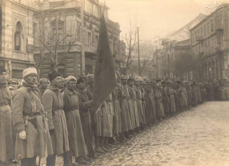 День советской оккупации в Грузии: 102 года назад Красная армия вошла в Тбилиси