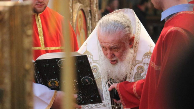 Илия II написал Вселенскому Патриарху письмо о ситуации в Украине