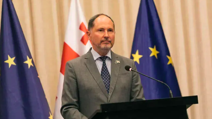 Посол Евросоюза заговорил на грузинском языке по случаю Дня Европы