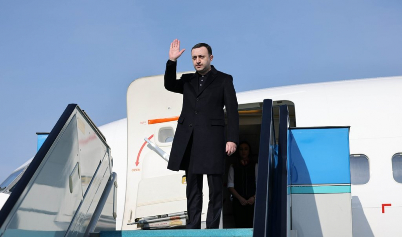 Премьер-министр Грузии улетел в Испанию на европейский саммит