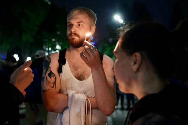 Фотоистория | Акция протеста, шествие и молитва в Страстную пятницу