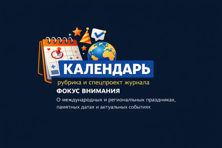 Спецпроект «Календарь» журнала «Фокус внимания»: продвижение экспертов через инфоповоды