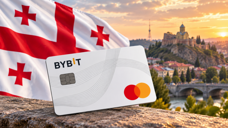 Как получить банковскую карту Bybit в Грузии для приёма платежей в криптовалюте