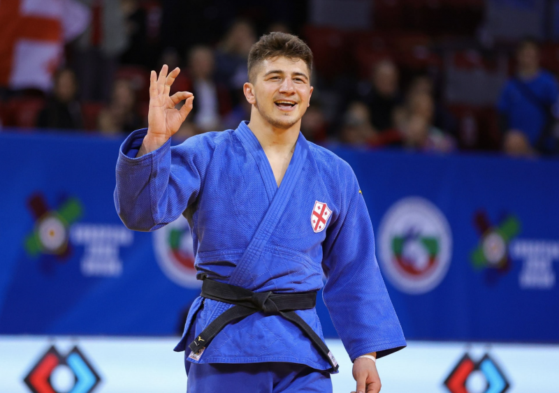 Грузинский дзюдоист Лука Маисурадзе завоевал золото на чемпионате Европы