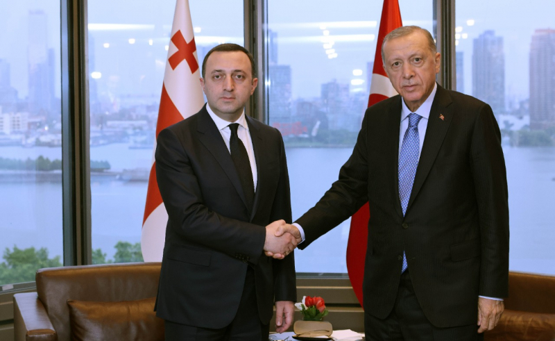 Ираклий Гарибашвили одним из первых поздравил Эрдогана с победой