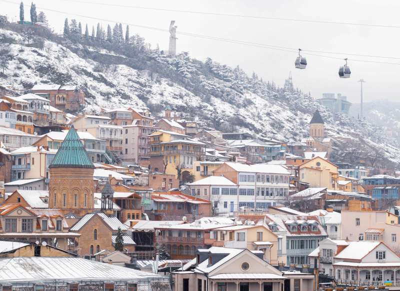 В марте в Тбилиси выпало рекордное количество осадков за всю историю метеонаблюдений